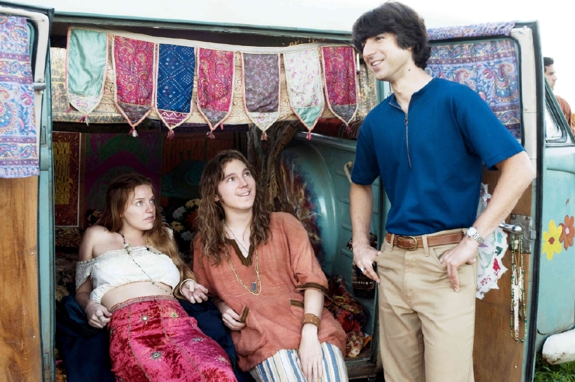 Real looks of 1969 - Hippies in their van and everyday casual clothing