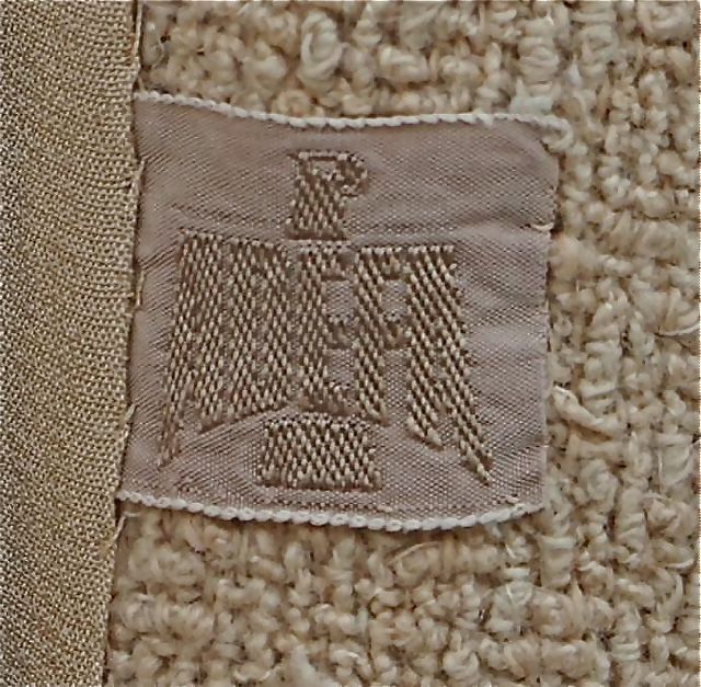 ADEFA label from late 1930s coat