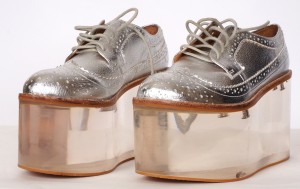 Recent acquisition for the FHM - Jeffrey Campbell Lucite shoes, c. 2010